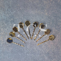 1 Bazel Hair Pin Set of 2 for Resin Art | Premium Epoxy Resin Supplier India