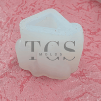 Silicone Resin Small Crystal Mold Silicone Mold for Epoxy & Resin Art - additional view of silicone mold