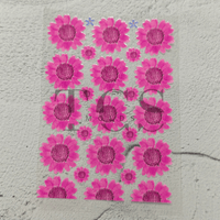 A6 Uv dtf sheet daisy
