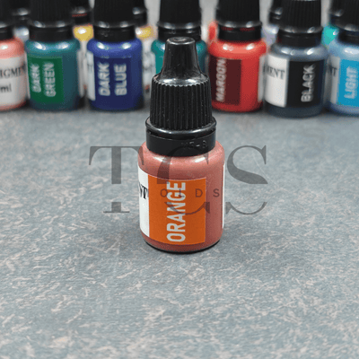 Orange Eco Casting Colour – Pigment for Concrete Casting & Home Décor India