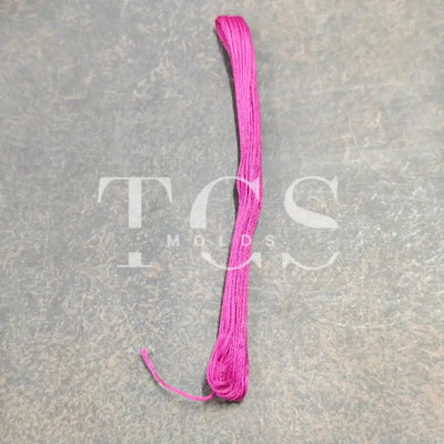 Magenta pink cotton thread