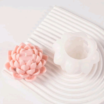 Lotus petal lily mold | Silicone Mold for Resin & Candle Casting India