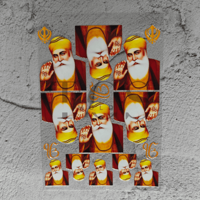 A6 Uv dtf sheet sikh