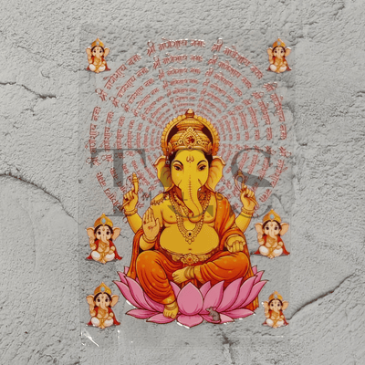 A6 Uv dtf sheet Ganesh ji