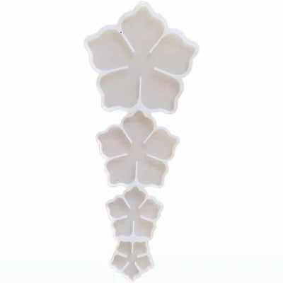4 in 1 3d flower mold
