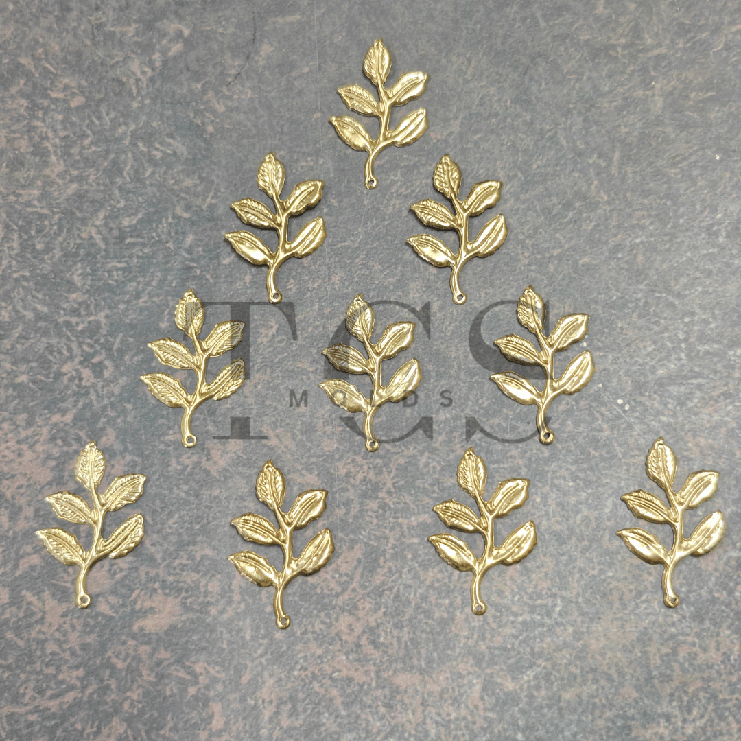 Metal leaf 3 - dry flower/decorative for resin art and craft projects