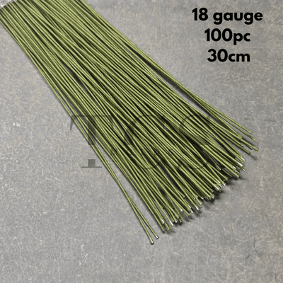 Stem/floral wire for flowers 18 gauge - resin jewellery material for resin art and craft projects