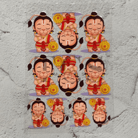 A6 Uv dtf sheet Hanuman ji