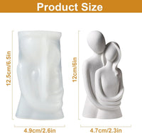 Love couple mold | Silicone Mold for Resin & Candle Casting India