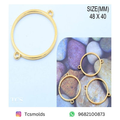 Rakhi Bazels Pack Of 5 Circle for Resin Art | Premium Epoxy Resin Supplier India