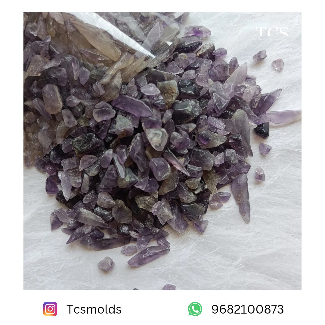 Amethyst Stone 250 Grams for Resin Art | Premium Epoxy Resin Supplier India