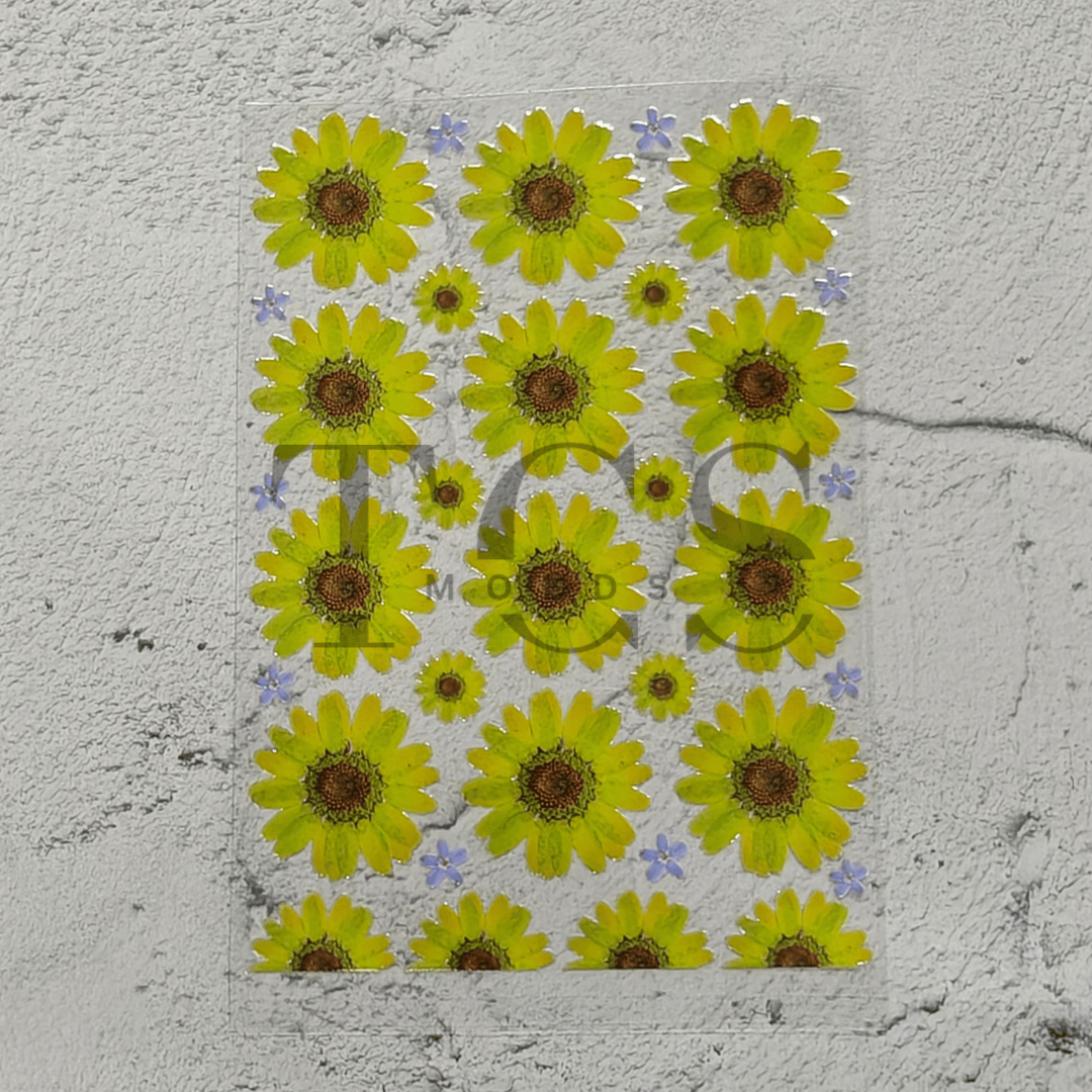 A6 Uv dtf sheet daisy