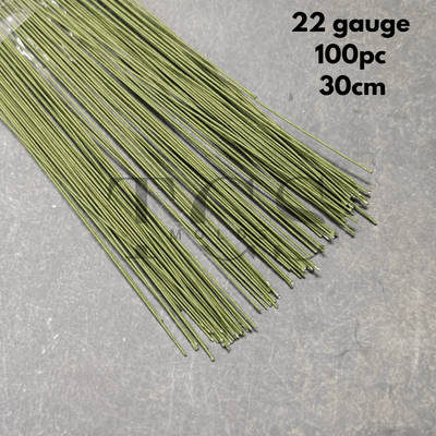 Stem/floral wire for flowers 22 gauge - resin jewellery material for resin art and craft projects