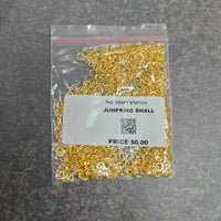 Jumprings 100+ - additional view of craft supply