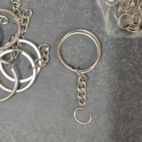 Keyrings with jumping