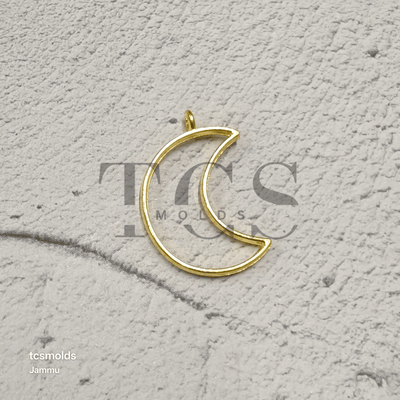 Moon Bezel - craft supply for resin art and craft projects