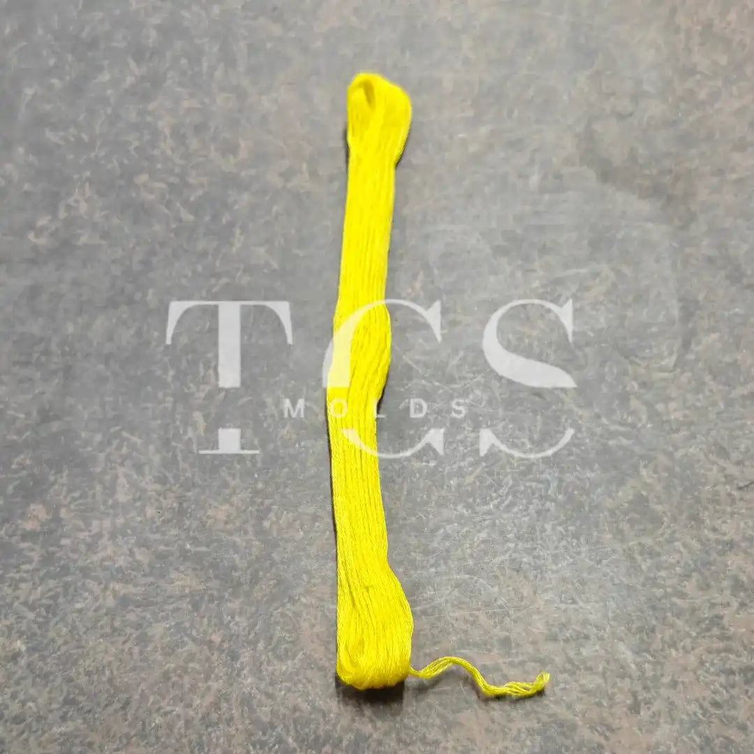 Yellow cotton thread