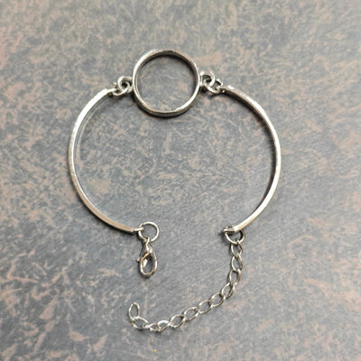 Hollow bracelet bazel (circle)