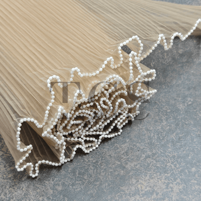 Cream Pearl boutique mesh