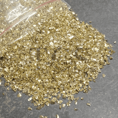 Light Golden Granual - resin glitter/flake for resin art and craft projects