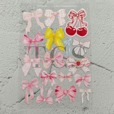 A6 Uv dtf sheet bow
