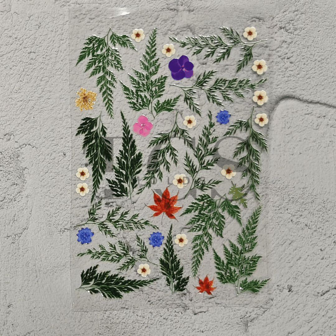 A6 Uv dtf sheet leaves
