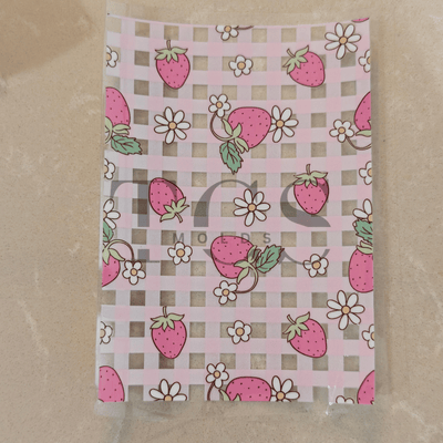 Uv dtf-D44 strawberry