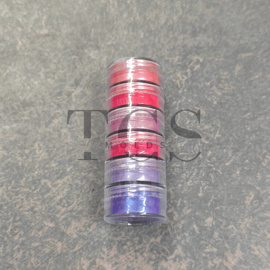 Purple Shades 6 in 1 Mica Powder