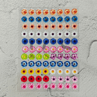 A6 Uv dtf sheet mini mix flowers