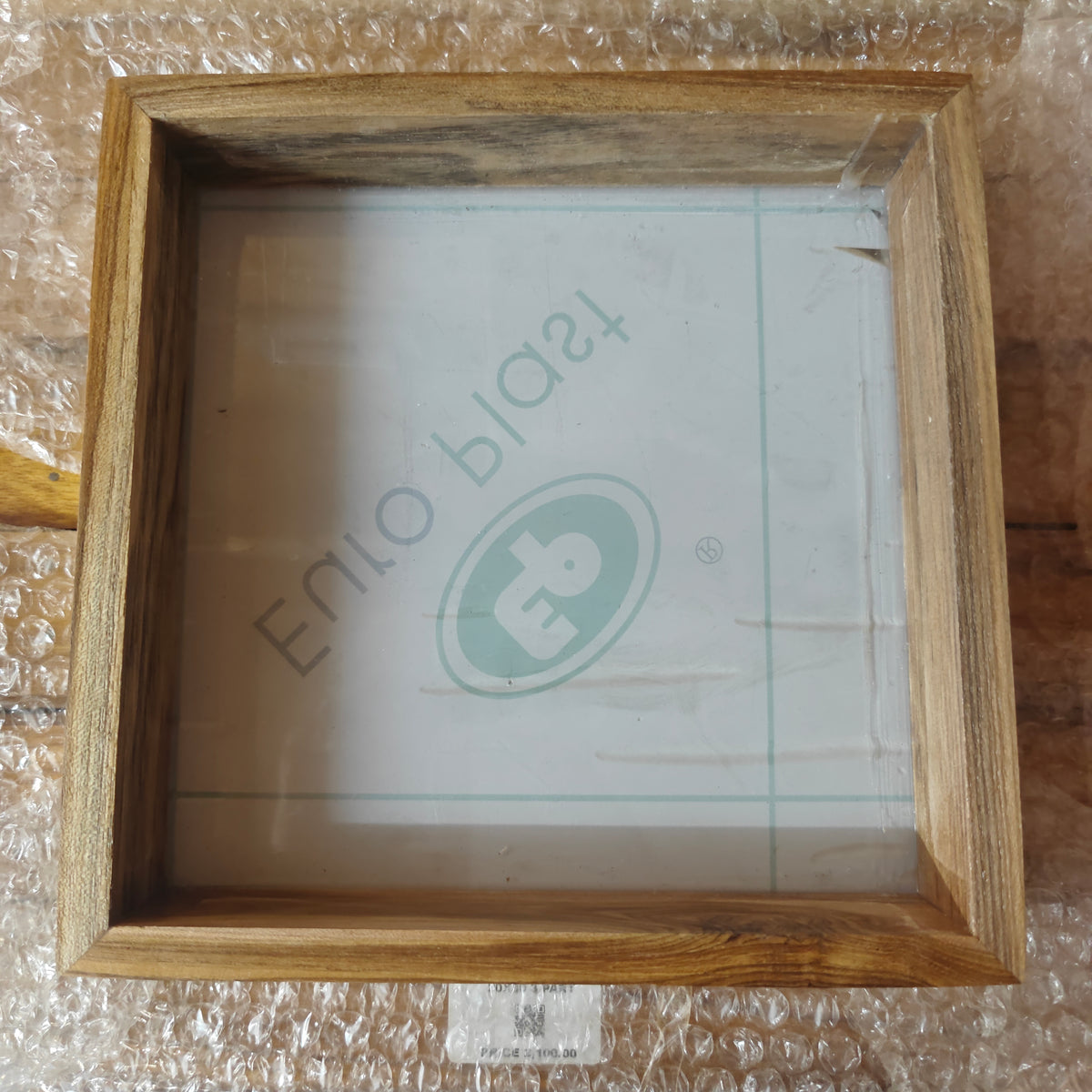 8x8inch Teakwood Frame Floating Frame & Wall Display