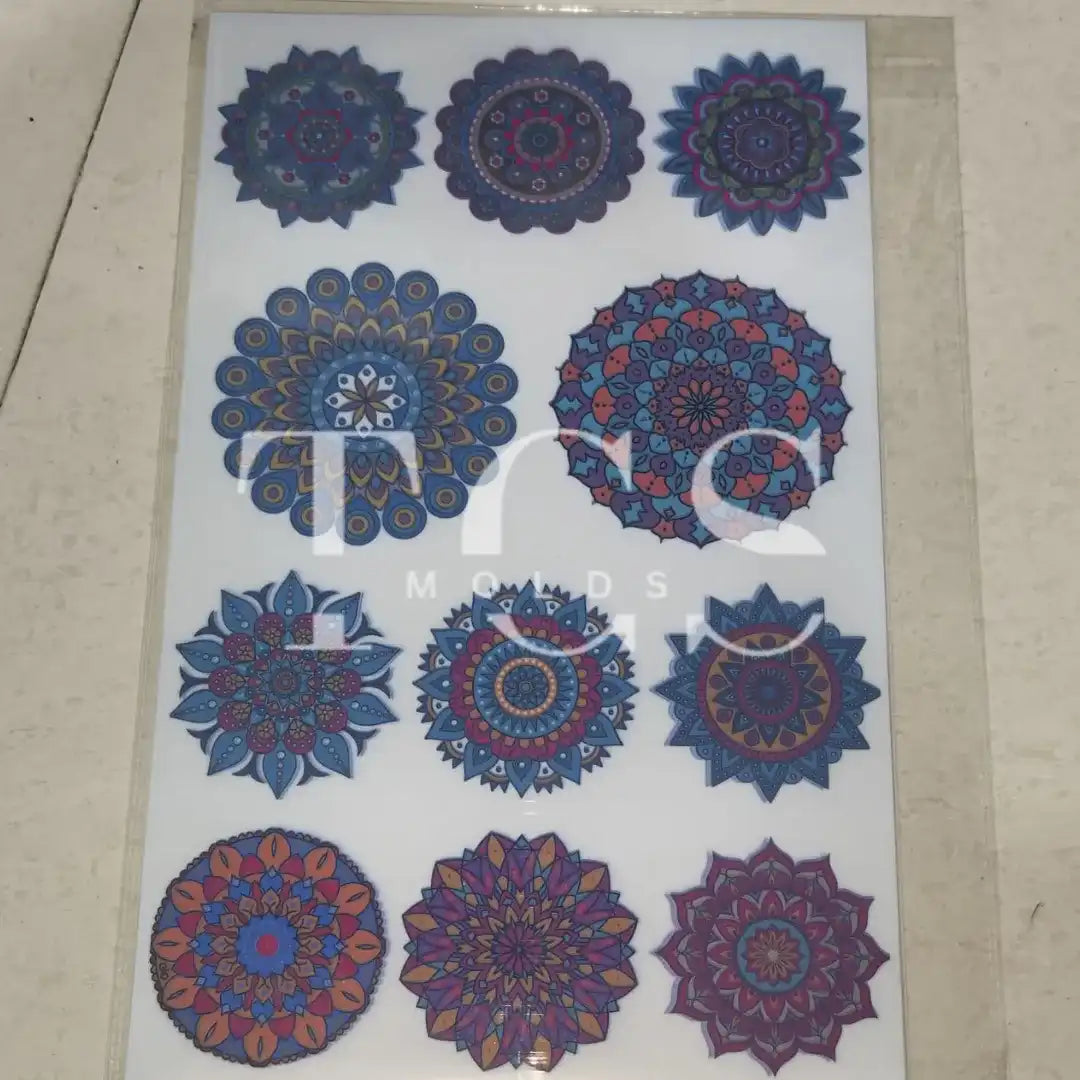 A4 mandala insert sheet