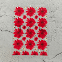 A6 Uv dtf sheet daisy