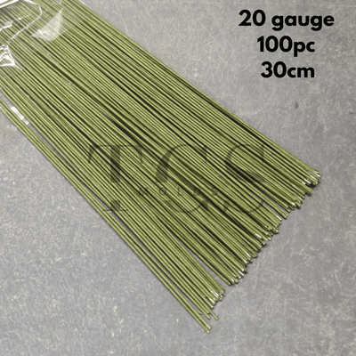 Stem/floral wire for flowers 20 gauge - resin jewellery material for resin art and craft projects