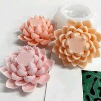 Lotus petal lily mold | Silicone Mold for Resin & Candle Casting India
