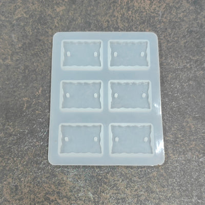Agate rectangle Rakhi mold