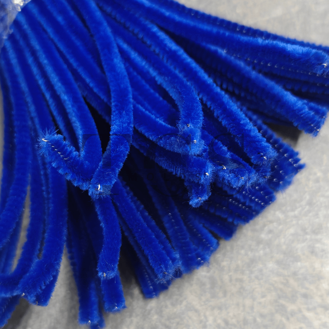 Royal Blue Colour Pipe Cleaner 6mm
