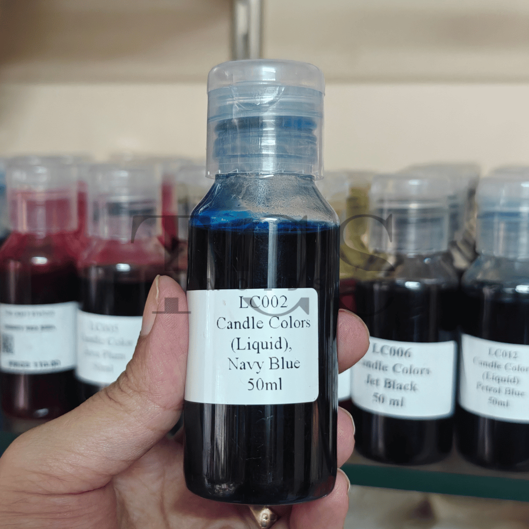 Candle colour navy blue 50ml
