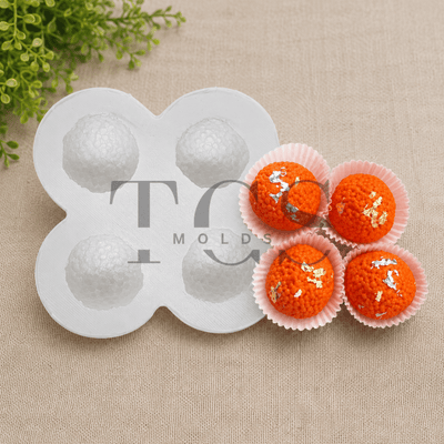 4pc Ladoo candle mold