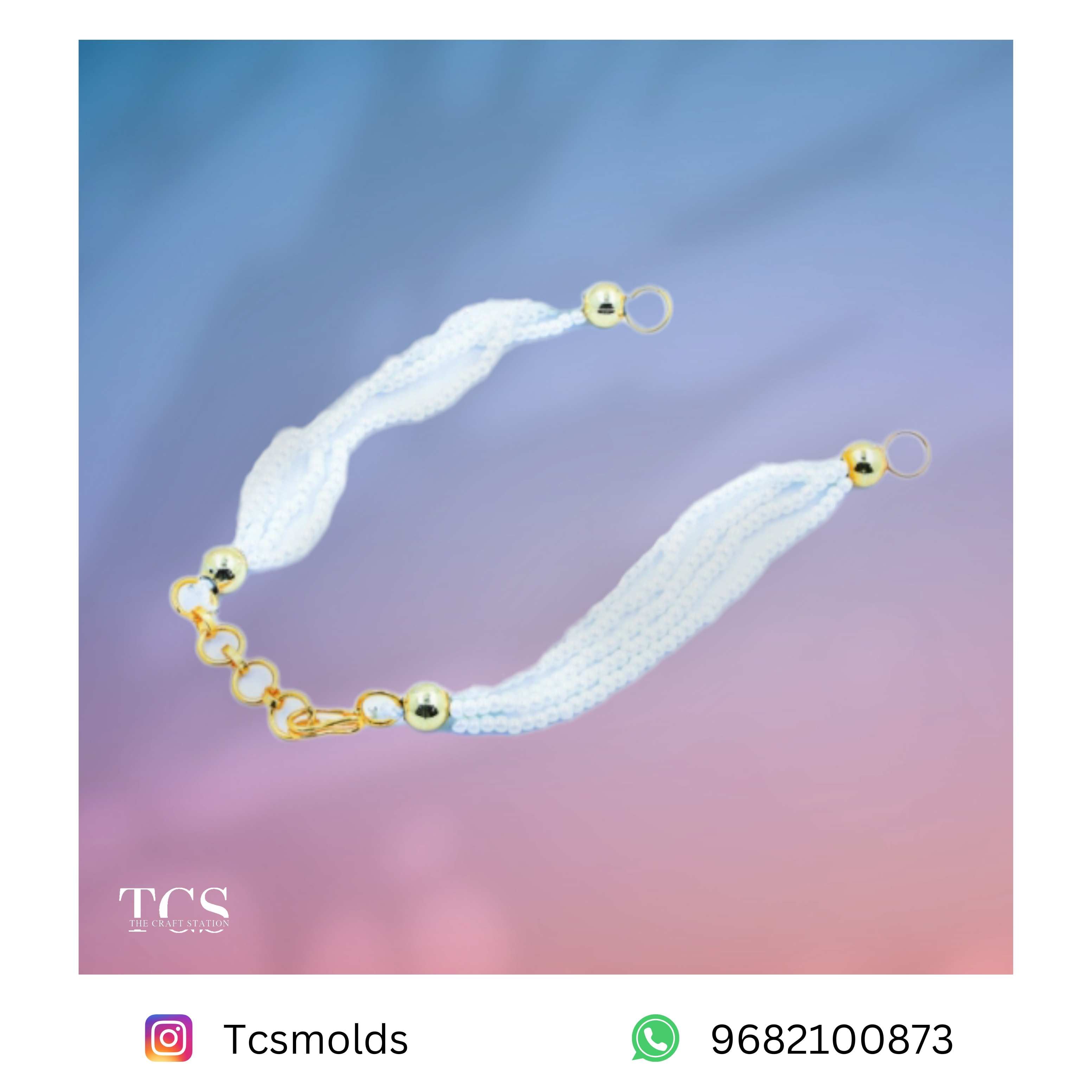 ✨ Create Stunning Resin Art With The Pearl Bracelet Chain - Premium Resin Art Supply