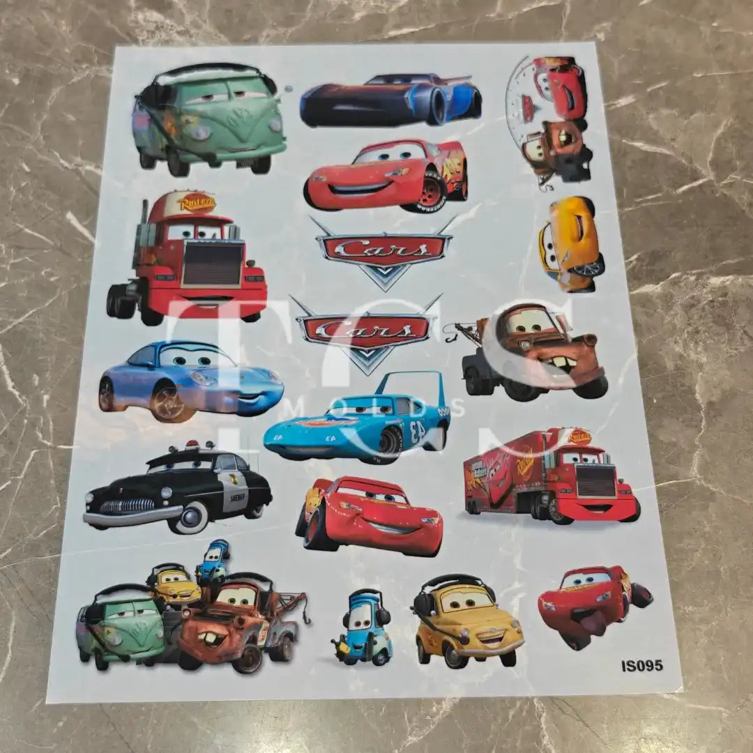 A4 car insert sheet