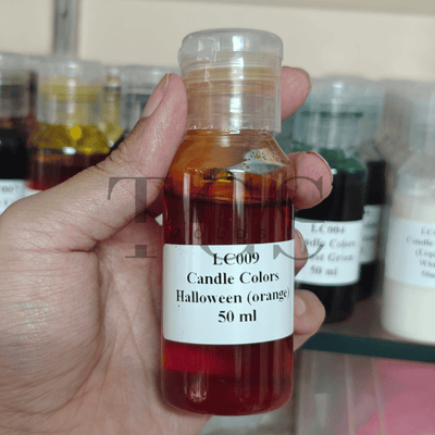 Candle colour Halloween orange 50ml