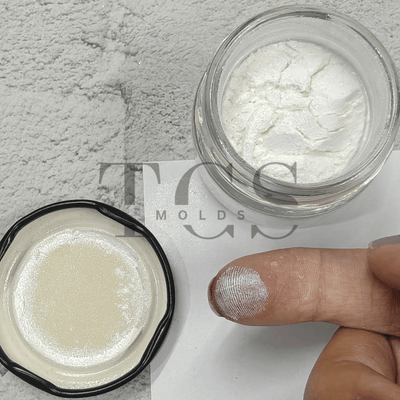 White pearl power pigment