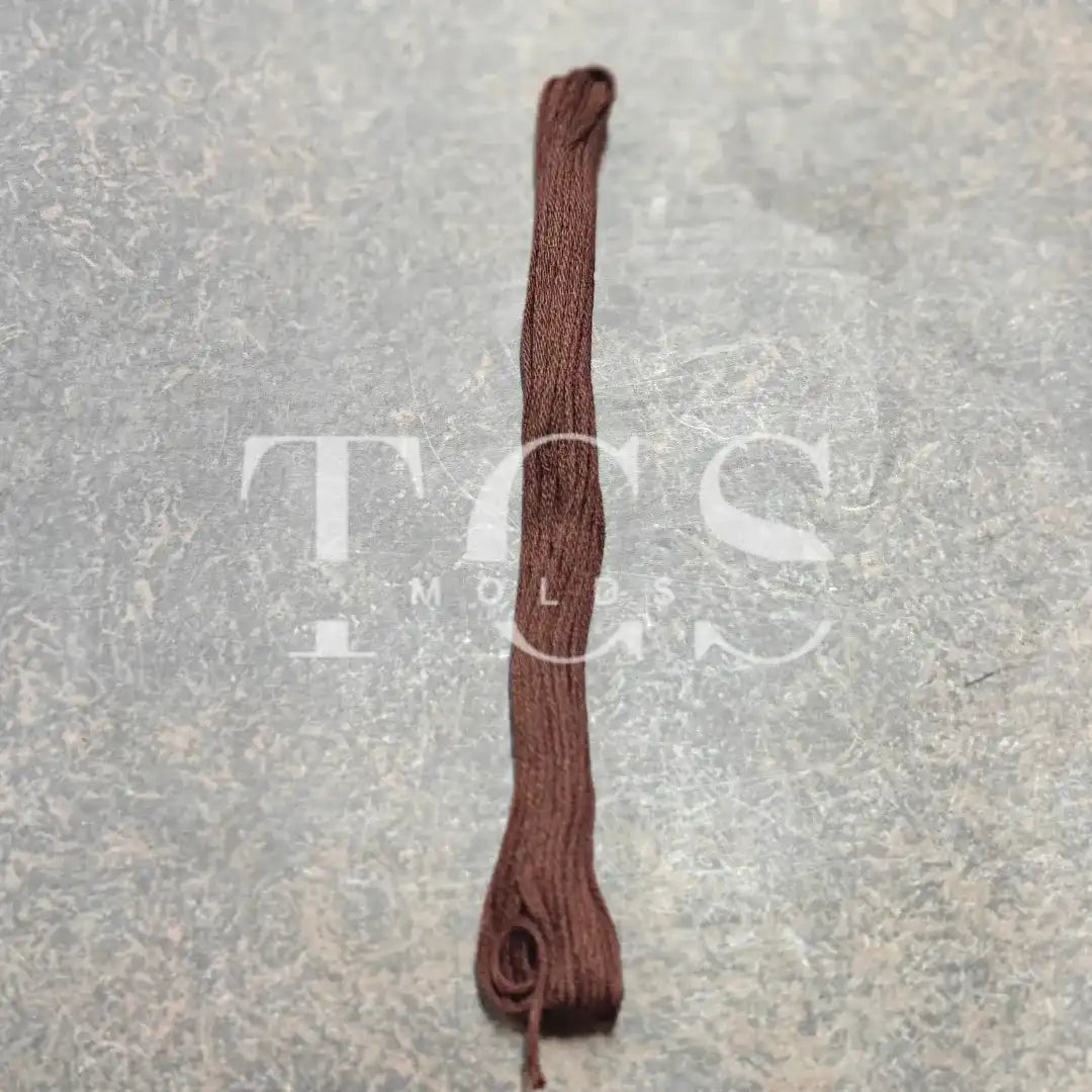 Dark brown cotton thread