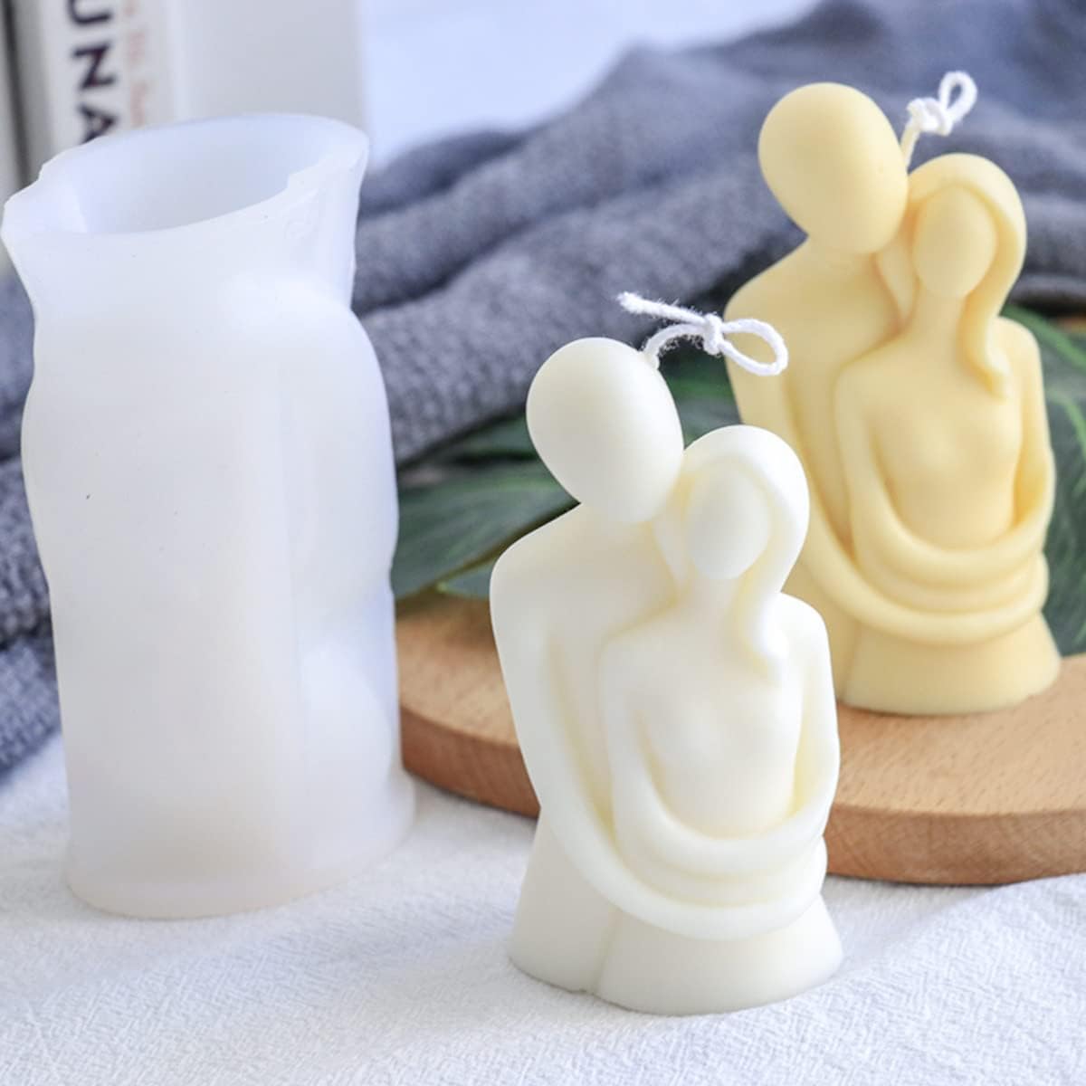 Love couple mold | Silicone Mold for Resin & Candle Casting India