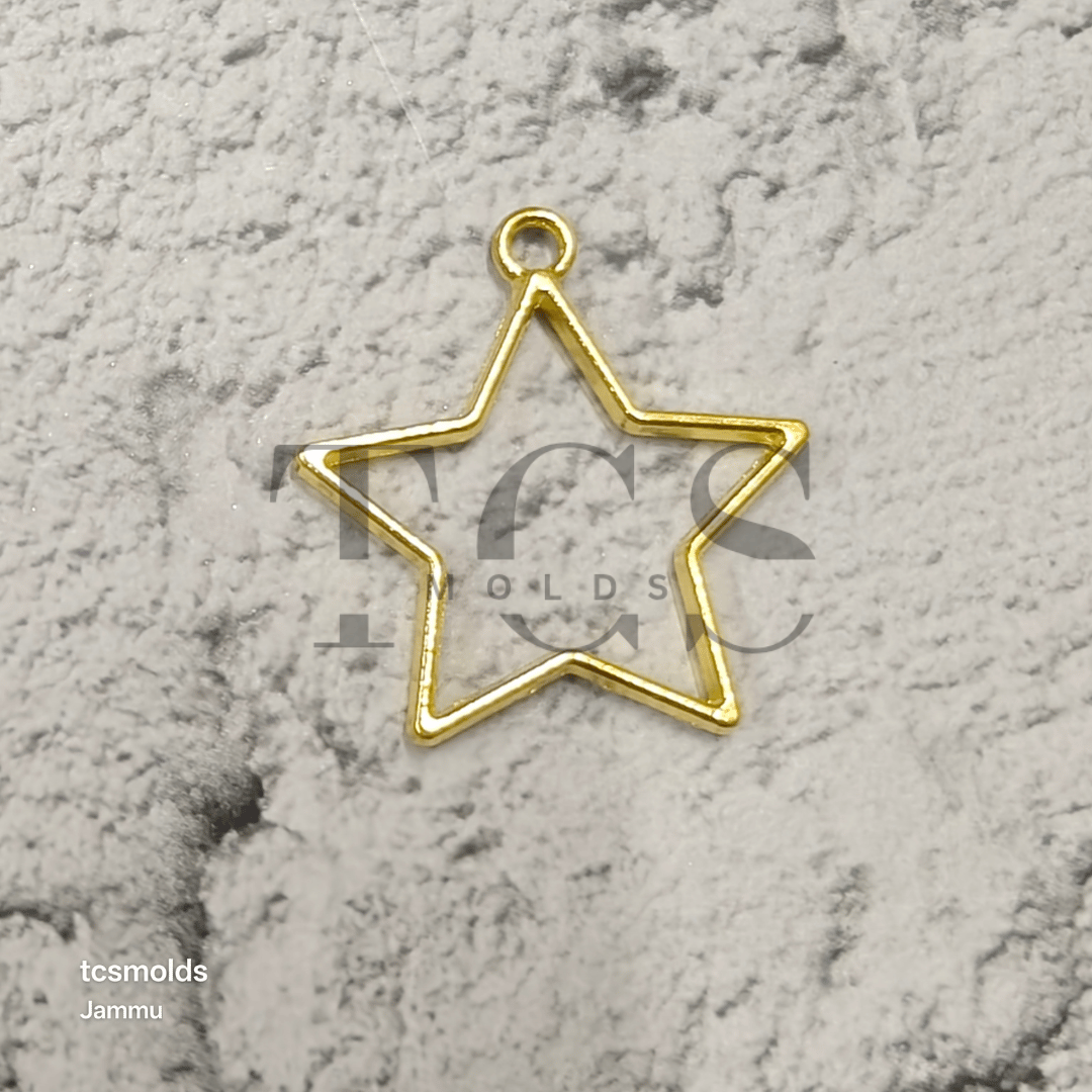 Star Bezel - craft supply for resin art and craft projects