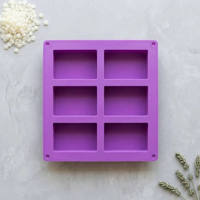 100g rectangle soap/candle mold | Silicone Mold for Resin & Candle Casting India
