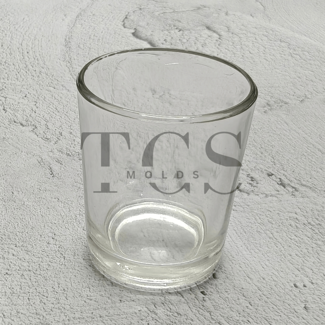 80ml Shot Glass Jar – Glass Candle Jar for Soy Wax & Scented Candles India