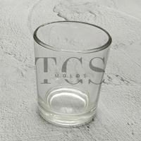 80ml Shot Glass Jar – Glass Candle Jar for Soy Wax & Scented Candles India