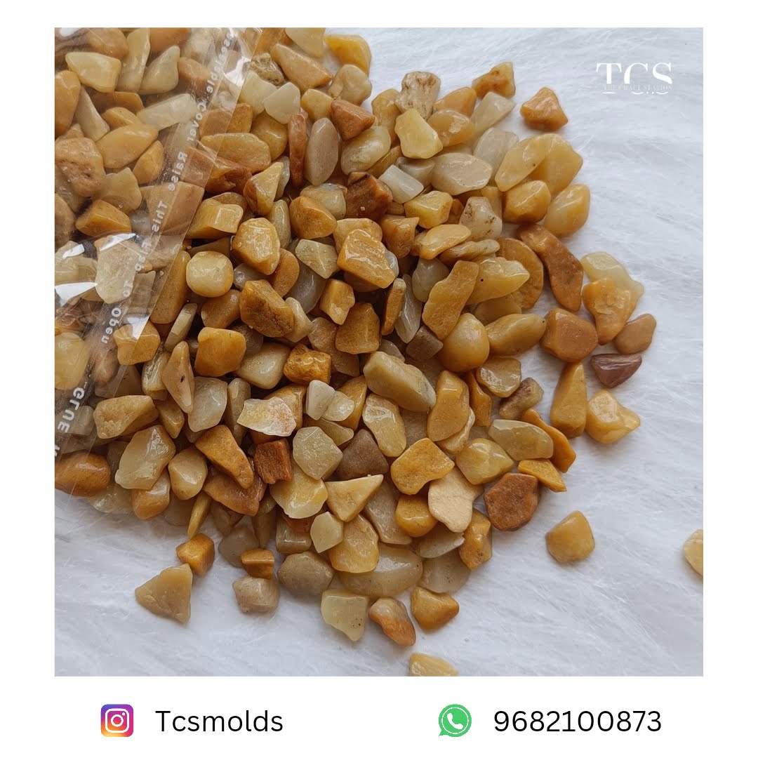 Yellow Aventurine 250 Grams for Resin Art | Premium Epoxy Resin Supplier India