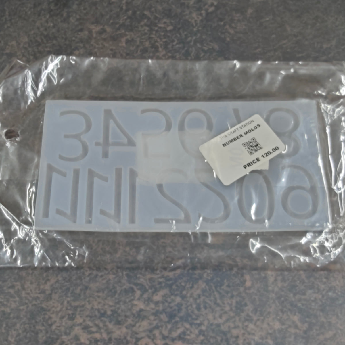 Silicone Resin Number Mold Silicone Mold for Epoxy & Resin Art